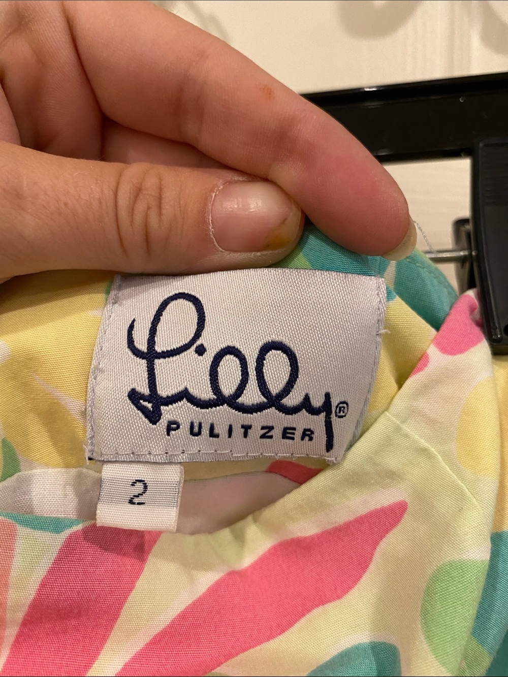 Lilly Pulitzer Pink Pineapple Scalloped Hem Mini Skirt - Picture 2 of 5